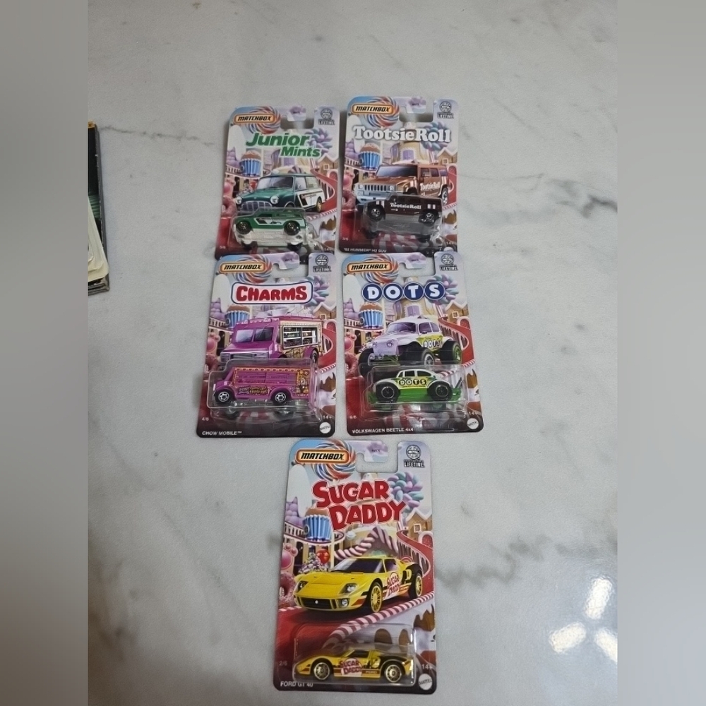 5 Matchbox Sweet Ride Series